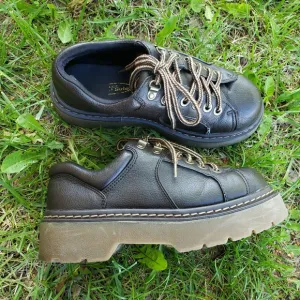 Vintage Y2K Lower East Side Womens Chunky Platform Oxford Shoes Size 7.5 Grunge