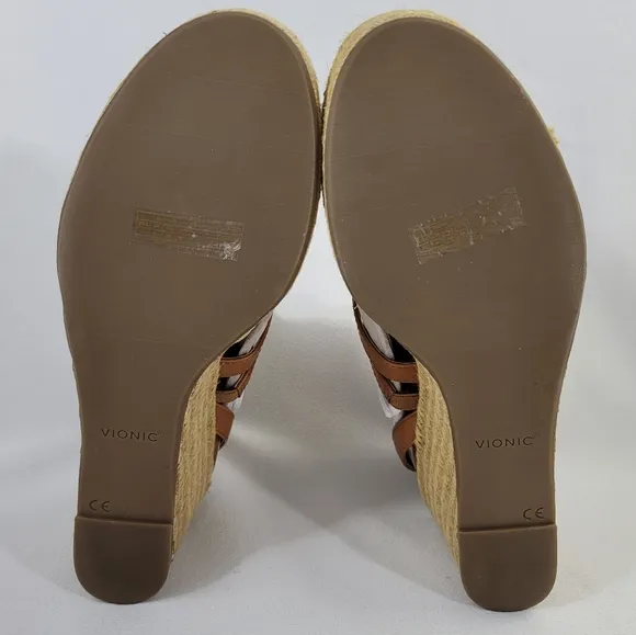 Vionic Sabina Wedge Sandal Sz 11 M