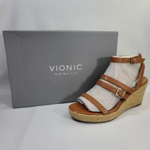 Vionic Sabina Wedge Sandal Sz 11 M