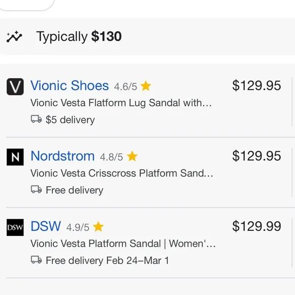 VionicVesta Leather Banded Platform Lug Sole Slide Sandals