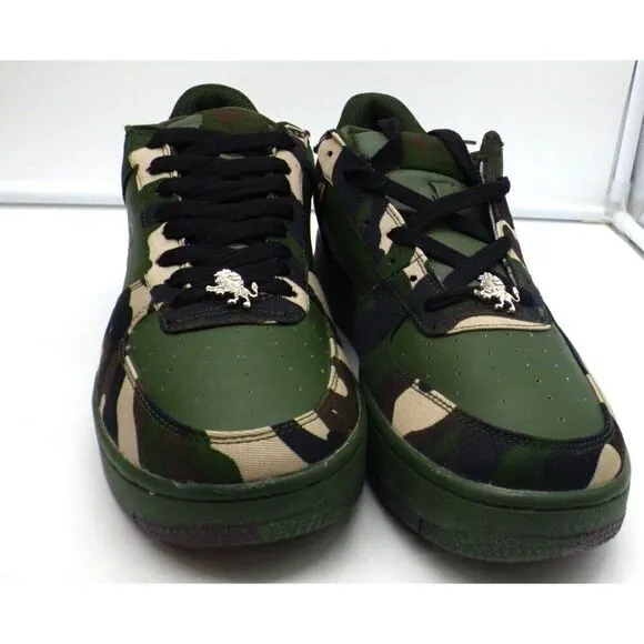 VLADO Luxury Kicks Unisex Low-top Sneakers, Camo, Sz. M 9/ W: 10.5