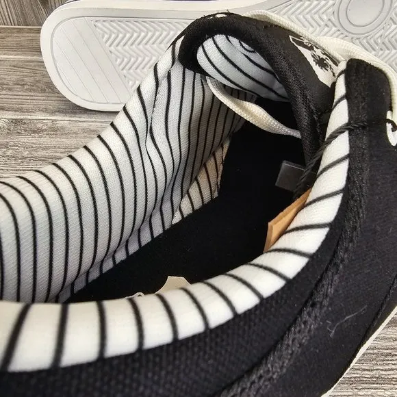 VLADO SNEAKER - BLACK/WHITE - Men's Size 12 - NEW