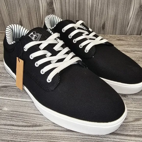 VLADO SNEAKER - BLACK/WHITE - Men's Size 12 - NEW