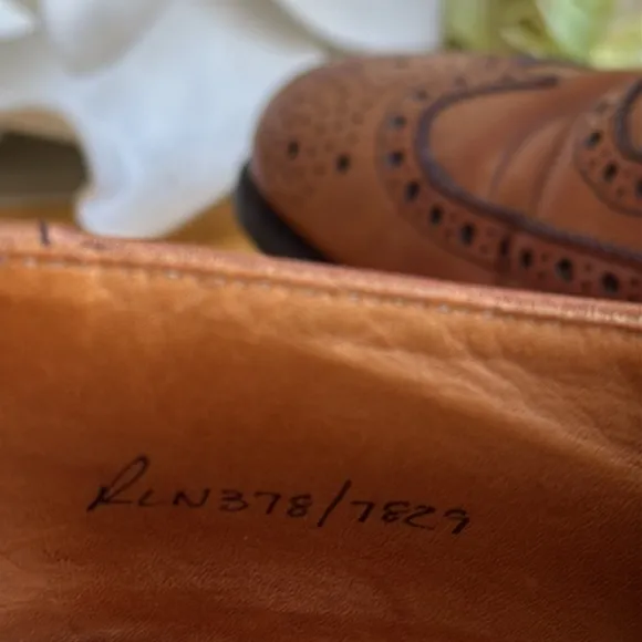 VTG 1980’s Polo Ralph Lauren Brogue Wingtip Derbys