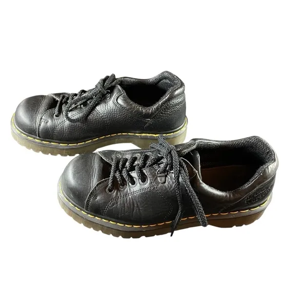 Vtg Dr. Martens 10940 Air Wair Black Chunky Oxford Shoes Mens 10 US 9 UK 43 EU