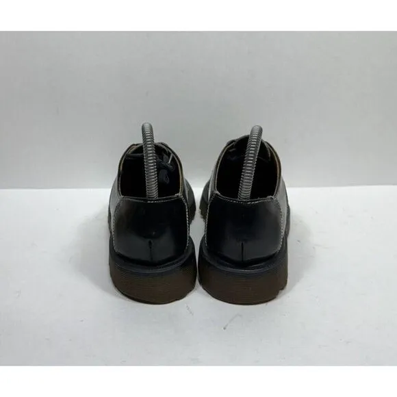 VTG Dr. Martens 9323 Oxford Womens Size 5 US Black Leather Made In England Shoes