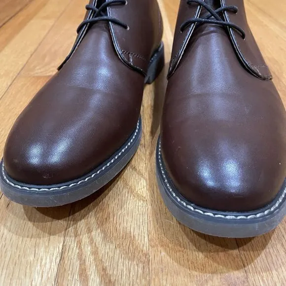 WALLIN &amp; BROS Mr. Evan Leather Chukka Boot Mens Shoes Size 13 M Brown WORN ONCE