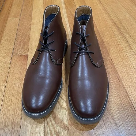 WALLIN &amp; BROS Mr. Evan Leather Chukka Boot Mens Shoes Size 13 M Brown WORN ONCE