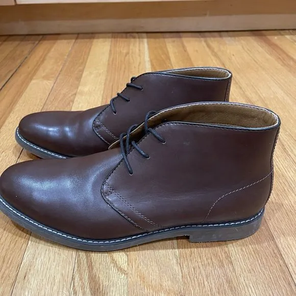 WALLIN &amp; BROS Mr. Evan Leather Chukka Boot Mens Shoes Size 13 M Brown WORN ONCE
