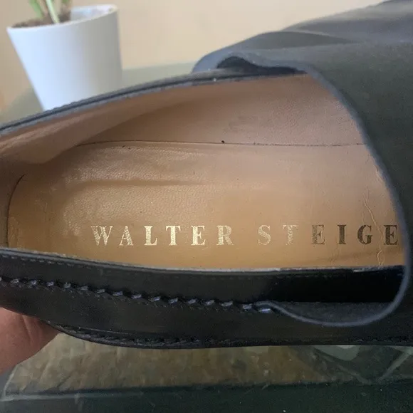 WALTER STEIGER Leather Platform Shoes