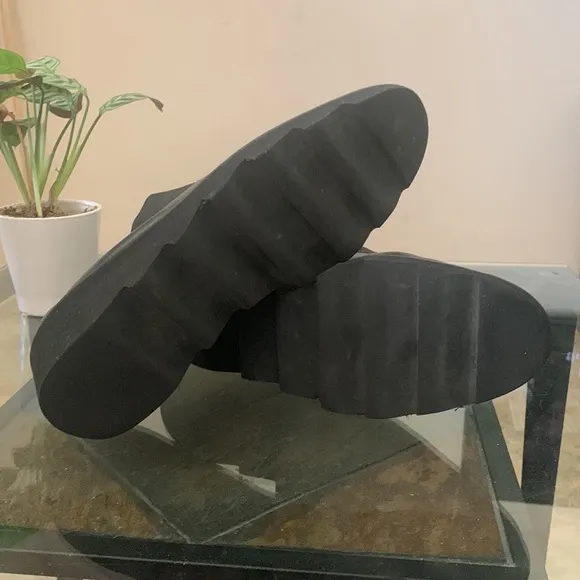 WALTER STEIGER Leather Platform Shoes