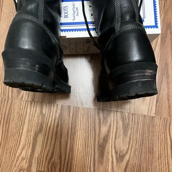 White’s Hathorn Explorer Custom firefighter boots. Rated and approved for fire.