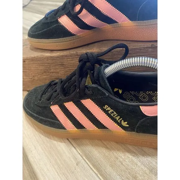 Women's Adidas Gazelle Pink/Black Brussels‎ City Series -Size 7-NWOT-RARE Colors
