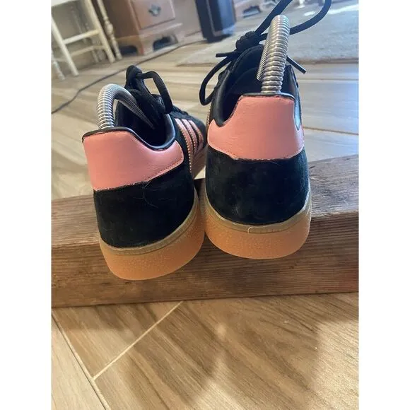 Women's Adidas Gazelle Pink/Black Brussels‎ City Series -Size 7-NWOT-RARE Colors
