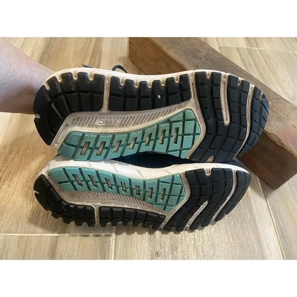 Women's Brooks Ariel 20 Black/ Blue Running / Athletic‎ Shoes-Size 10