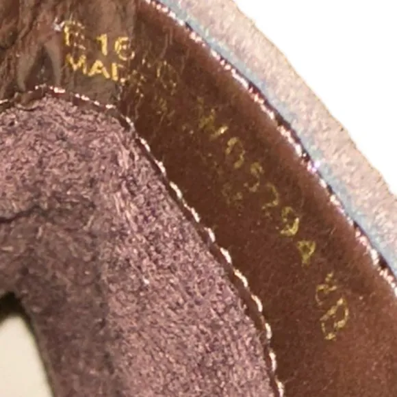 Women's‎ Cole Haan Brown Suede Heeled Ankle Boots Size 8M