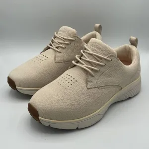 Women's NEW Dr Comfort Ruth Walking Shoes Sneakers Size 10.5 XW Beige Leather