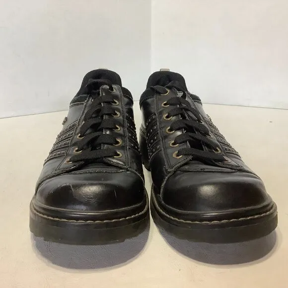 Women's Vintage Skechers Jammers Chunky Shoes Y2K 90s Size 8 Black
