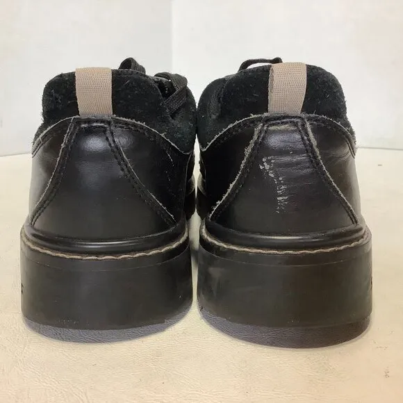 Women's Vintage Skechers Jammers Chunky Shoes Y2K 90s Size 8 Black