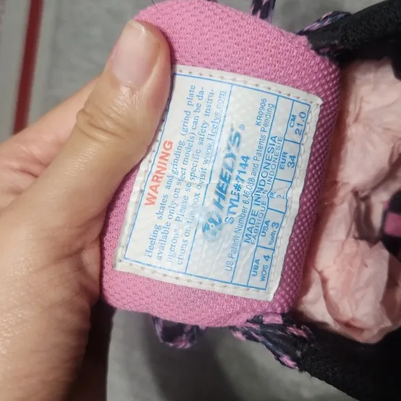 Y2K HEELYS Chunky Puffy Platform Lug Sole Sneakers in Pink &amp; Black Checkerbox