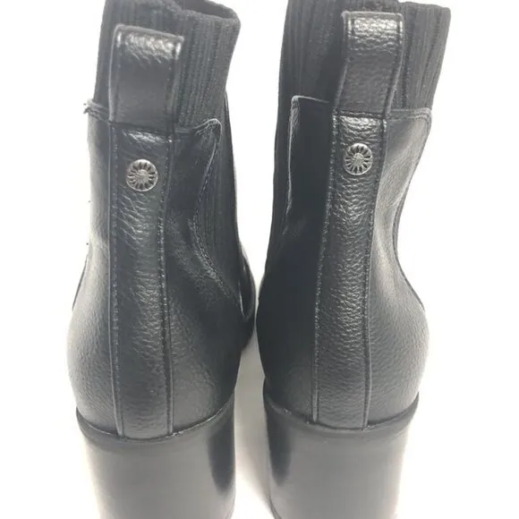 Yellow Box Women’s Taiya, Black Ankle Booties, Size 7.5M
