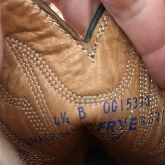 Youth Brown Frye Western Boots