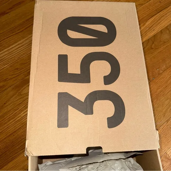 YZY 350 V2 adidas Athletic Shoes in Gray and Black