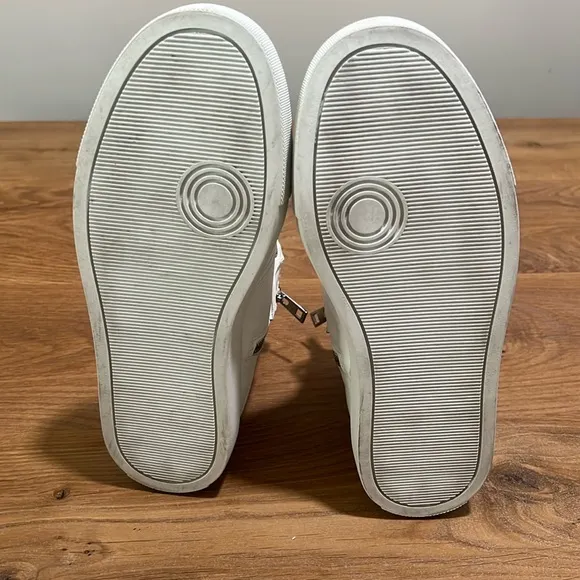 Zadig &amp; Voltaire High Flash White High-Top Sneakers Size 37 | US 6 Reg. $398