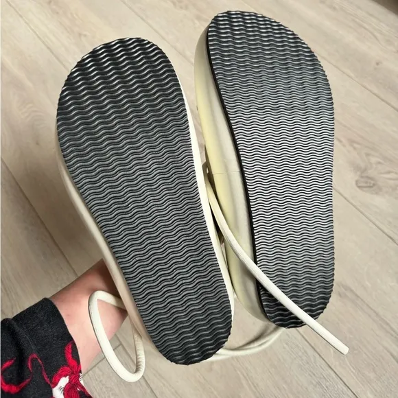 ZARA ATELIER SS 2023 OFF WHITE PLATFORM SANDALS LIMITED EDITION