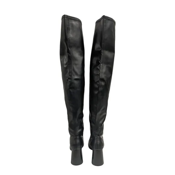 Zara Over The Knee Black Boots, 6.5 (37)